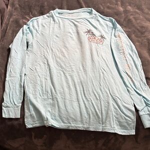 Women’s Ron Jon Light Blue Long Sleeve Shirt